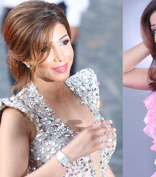 تسريحة الـ Updo والماكياج الناعم مع أروى 