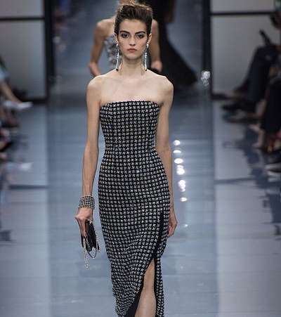 صور الفساتين السهرة تتميز بابداع جورجيو أرماني