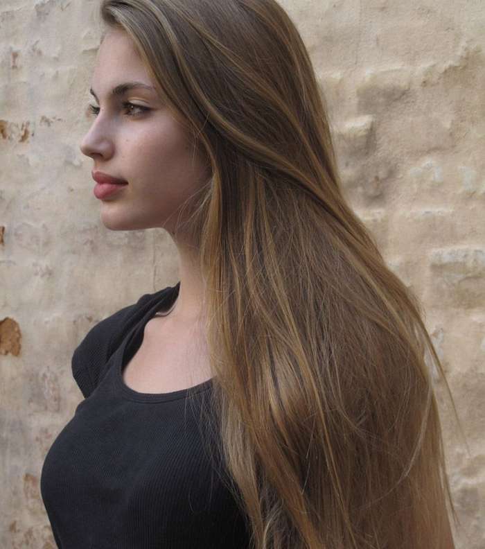صور صبغات الشعر بني فاتح