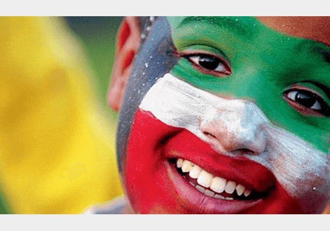الالعاب النارية و إحتفالات العيد الوطني الإماراتي لعام 2013