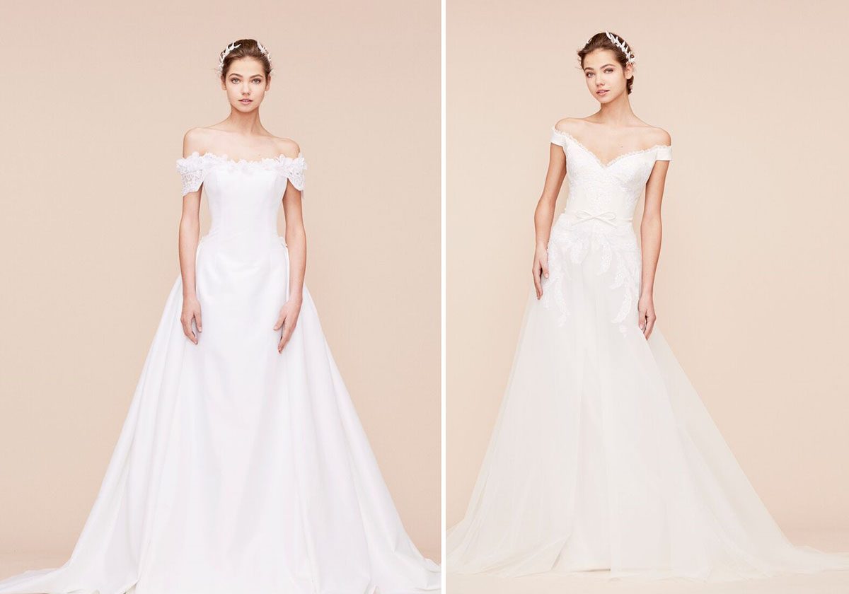 صور  فساتين اعراس جورج حبيقة لخريف وشتاء 2018.