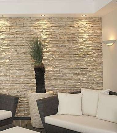 الحجر للجدران