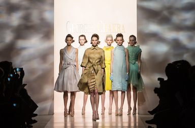 بالصور، اكتشفي مجموعة فساتين جورج شقرا لصيف 2015