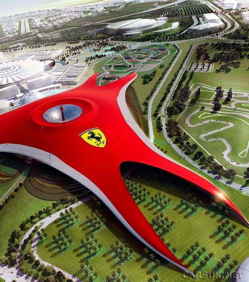 زيارة عالم الفريراي في أبوظبي Ferrari World