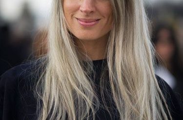 صور صبغة رمادي اشقر مميزة