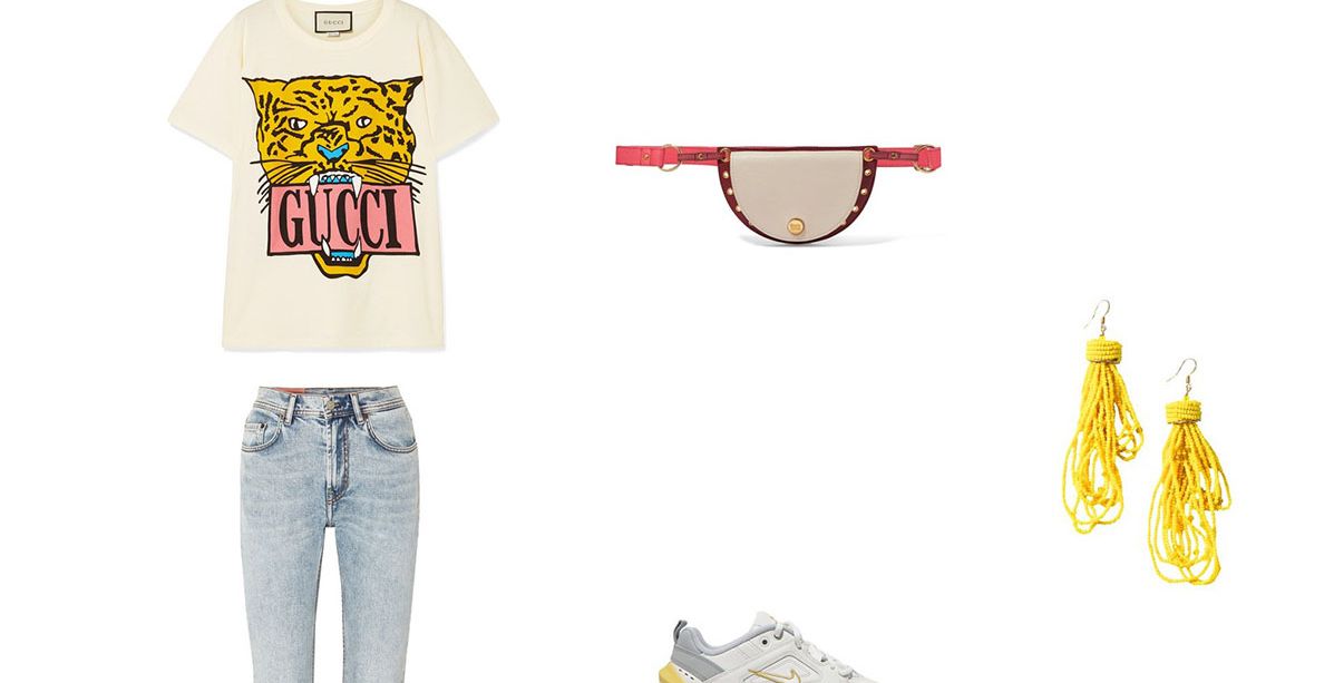 الاقراط الكبيرة الملونة مع الاطلالة الحيوية