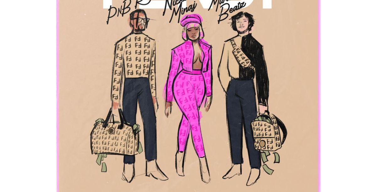 رسمة Fendi تجمع Nicky Minaj وMurad Beats وPnB Rock