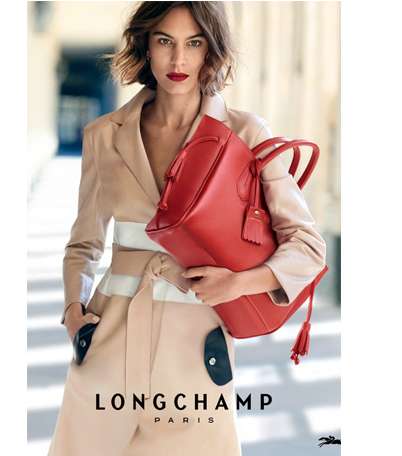 شاهدي حملة Longchamp الاعلانية الجديدة لربيع 2016