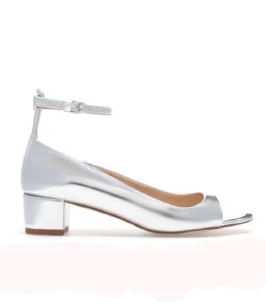 اختاري الأحذية بالكعب العريض من Zara