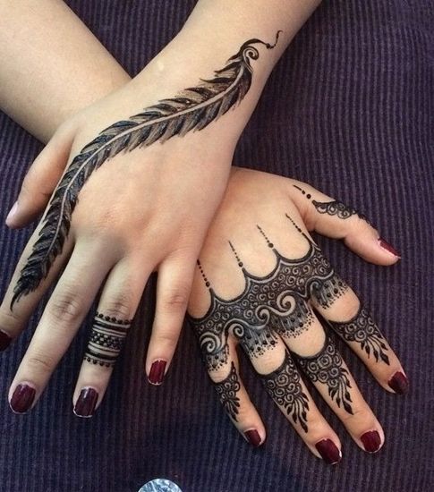 صور احلا نقش حناء جديد وناعم