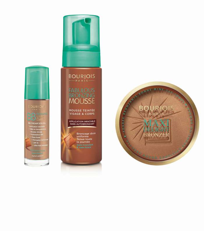 مجموعة مستحضرات التسمير من Bourjois