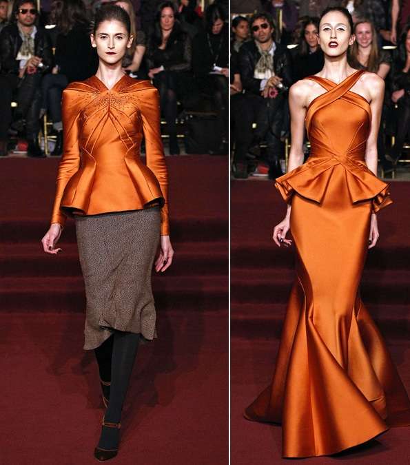 من مجموعة Zac Posen لشتاء 2014، إليكِ هذه التصاميم الملفتة