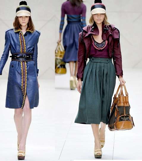 مجموعة Burberry في أسبوع الموضة في لندن