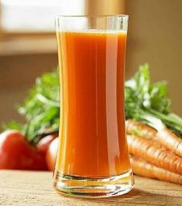 الخطوة الأولى: عصير الجزر