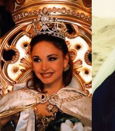 ملكة جمال لبنان لعام 1997 جويل بحلق وقفت أمام أهم الممثلين العرب في مسلسل 