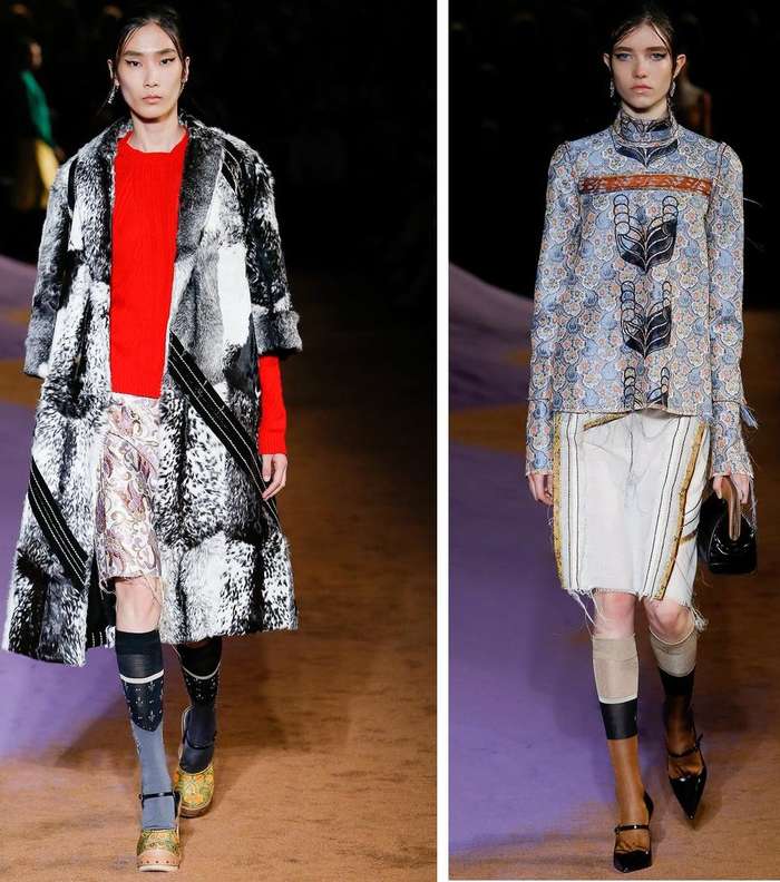 أزياء ملفتة من توقيع Prada لصيف 2015