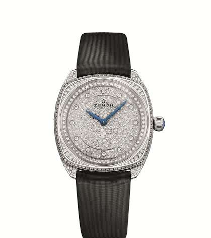 ساعة مميّزة من الذهب الأبيض من مجموعة Zenith الحديثة 