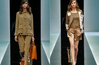 بالصور، إليكِ عرض أزياء Emporio Armani لربيع 2013