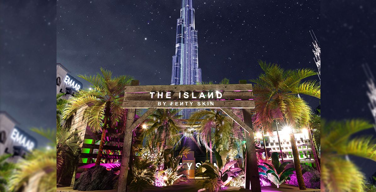افتتاح جزيرة Fenty Skin في بروميناد دبي مول ضمن فعاليات مهرجان دبي للتسوق