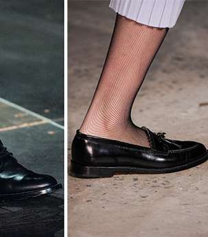 من موديلات الأحذية الرائجة لشتاء 2014، الأحذية الرجالية