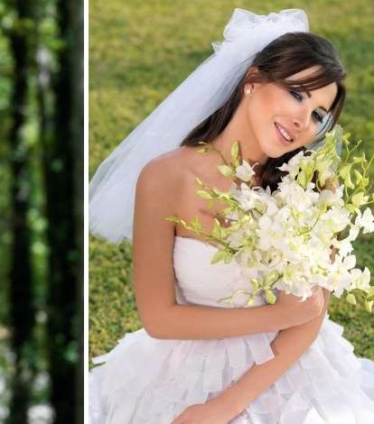 نانسي عجرم بثوبي زفاف في حفلها البسيط وفي كليب