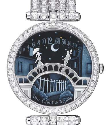 ساعة Lady Arpels Pont des amoureux من فان كليف اند اربلز