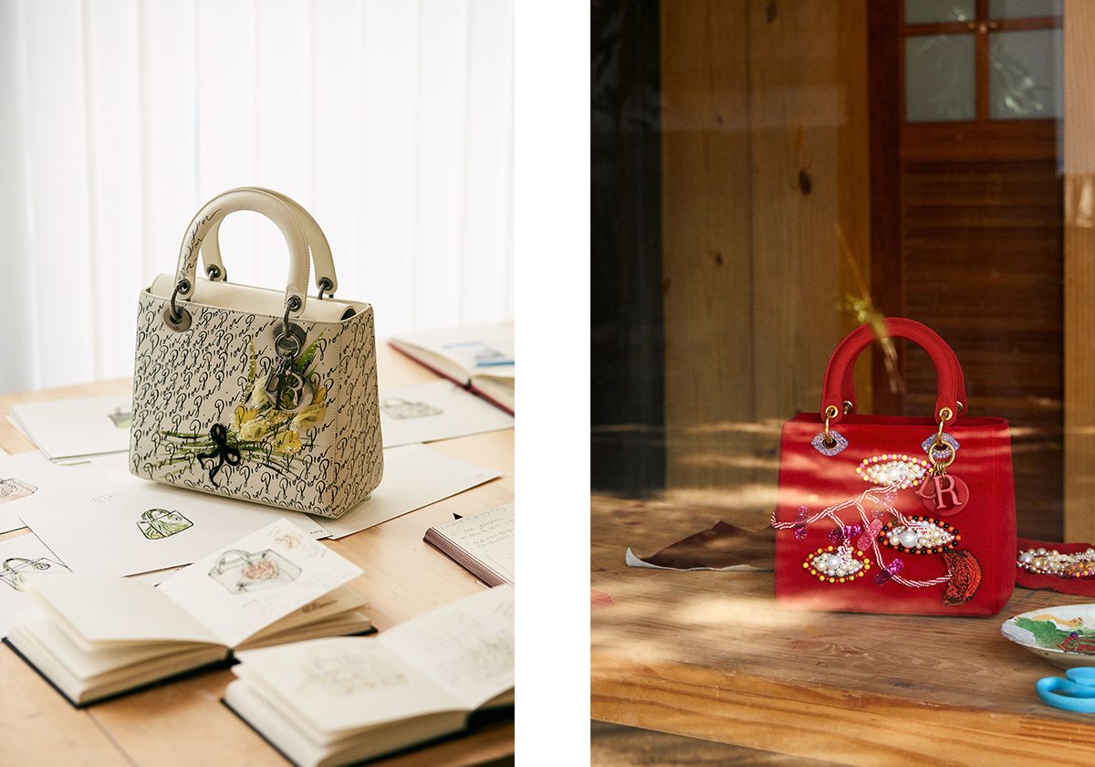 حقيبة Lady Dior الأيقونية تتحوّل إلى تحفة فنية