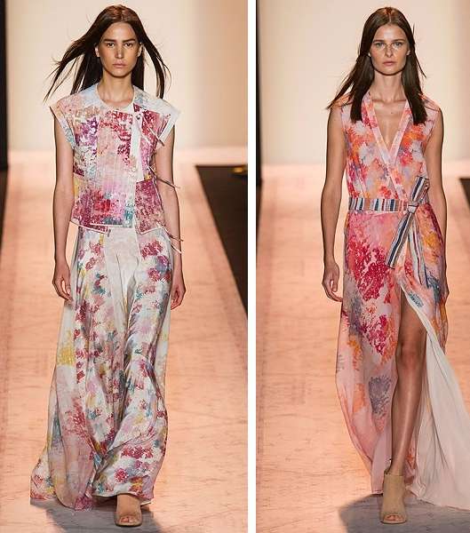 فساتين BCBGMaxAzria لربيع وصيف 2015 مميّزة بأجمل الطبعات 