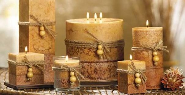 الشموع المعطرة