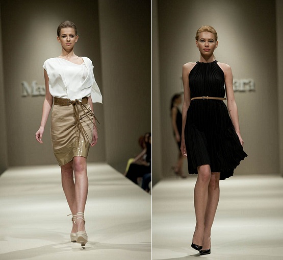 عرض أزياء Max Mara في سوق بيروت