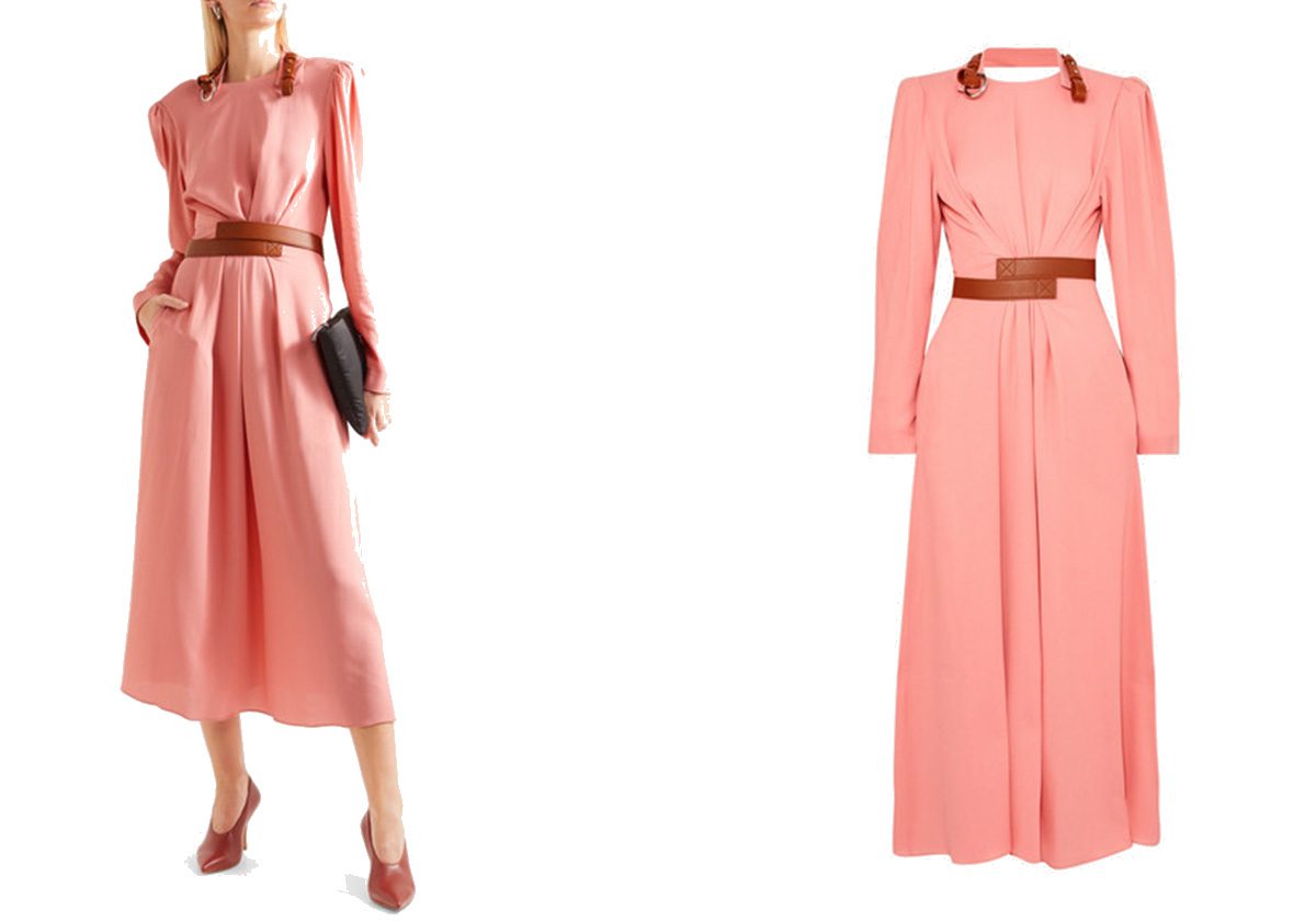 الفستان الزهري الأنثوي من Net a porter