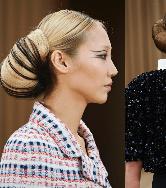 إطلالات شعر ومكياج عرض CHANEL للأزياء الراقيّة