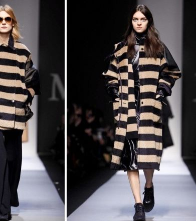 موضة الـ Stripes من مجموعة Max Mara لشتاء 2014