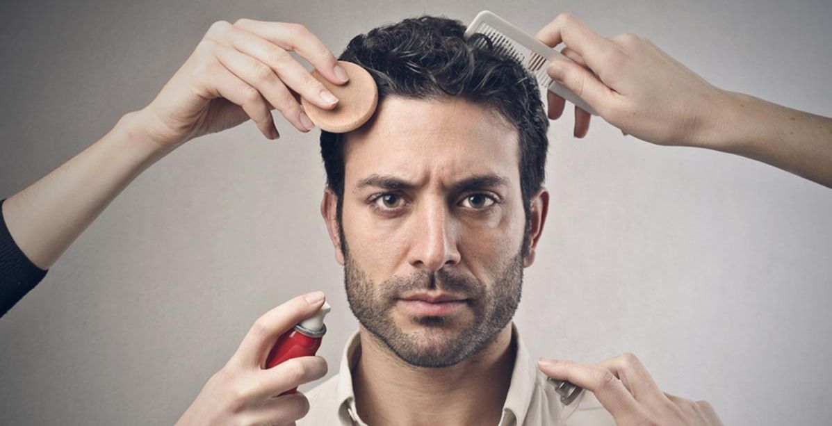 الماكياج الذي يُعتمد للرجال على التلفزيون....خطواتُ ستفاجئك! 