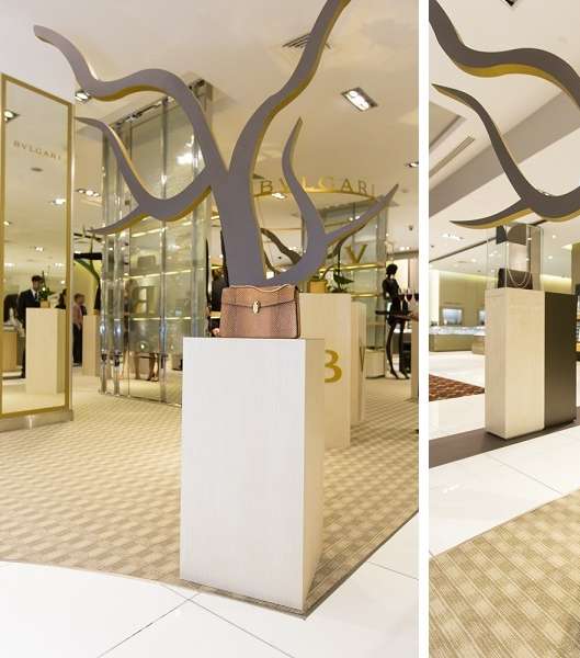 صور حقائب Bulgari الحديثة المعروضة في دبي