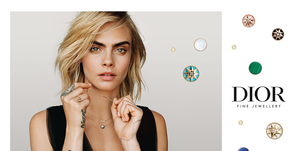 Cara Delevingne الوجه الإعلاني الجديد لمجوهرات Dior