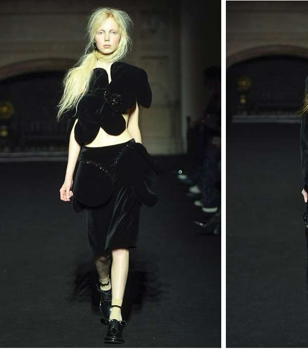 تصاميم مميزة من توقيع Simone rocha لشتاء 2016