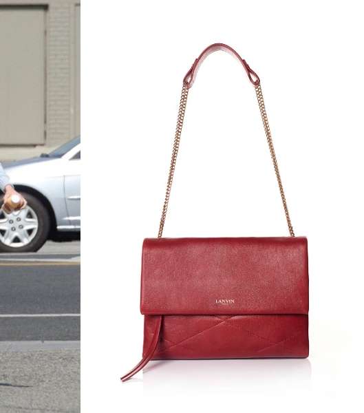 ديان كروغر تحمل حقيبة يد من Lanvin