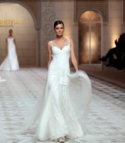 تصاميم بيضاء خطفت قلوب الحضور في يوم الاختتام