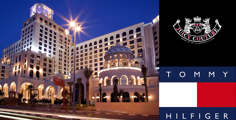 تومي هيلفيغر و جوسي كوتور في مول الإمارات