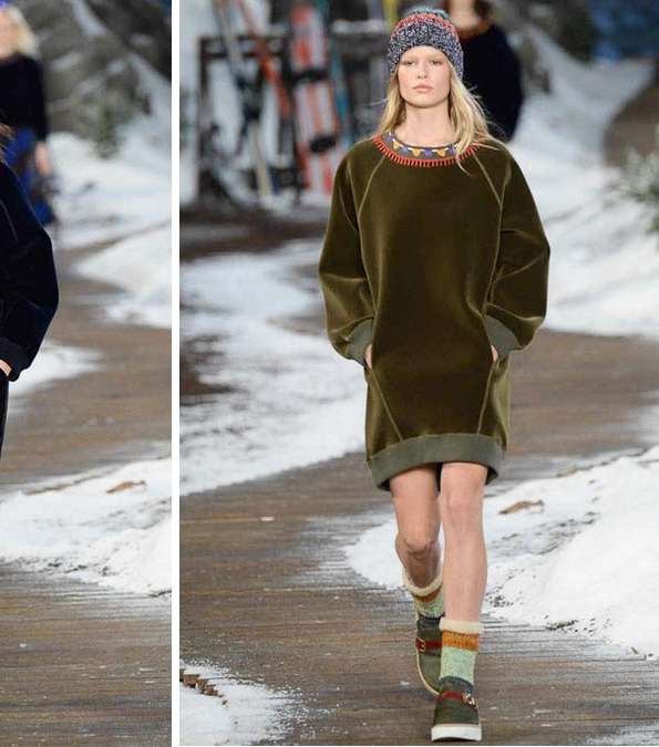 من مجموعة تومي هيلفيغر، إليك أجمل الأزياء لشتاء 2015