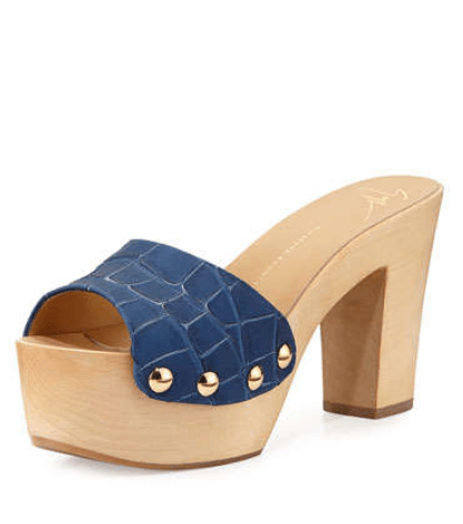 اختاري احذية الـ Clogs من Giuseppe Zanotti لاطلالة مميزة في صيف 2015