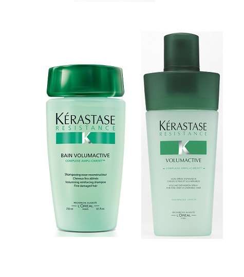 شامبو Bain Volumatcive و Mousse Volumactive من Kérastase