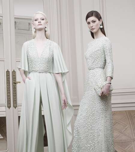 من مجموعة Elie Saab Resort 2015، إليك هذه الأزياء باللون الأبيض