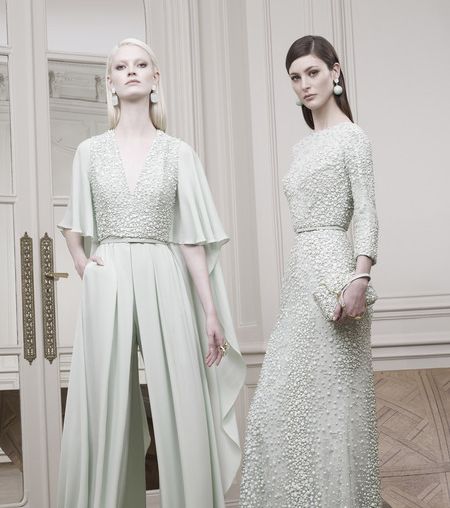 من مجموعة Elie Saab Resort 2015، إليك هذه الأزياء باللون الأبيض