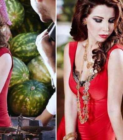 صور مكياج نانسي عجرم القوي | صور مكياج نانسي عجرم 2014 