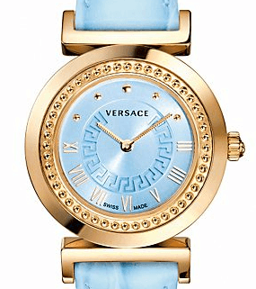 ساعة فيرزاتشي الزرقاء والذهبية