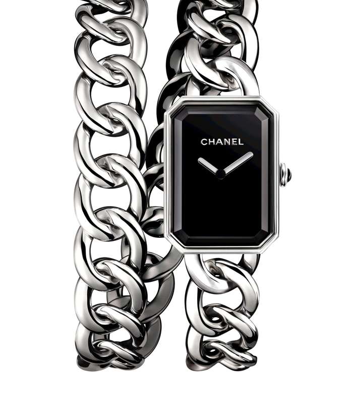 ساعة Première Rock من CHANEL بسوار معدني