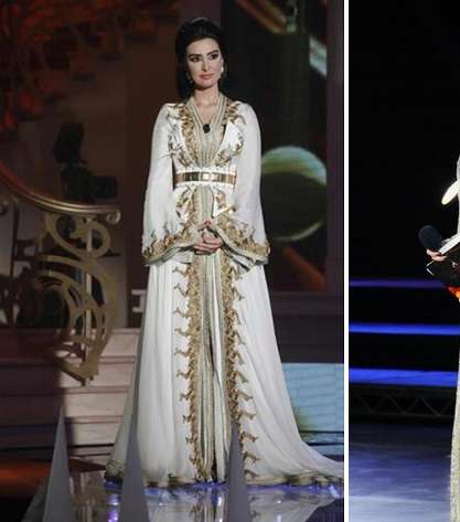 ميساء المغربي تختار فساتين الترتر باللون الفضي