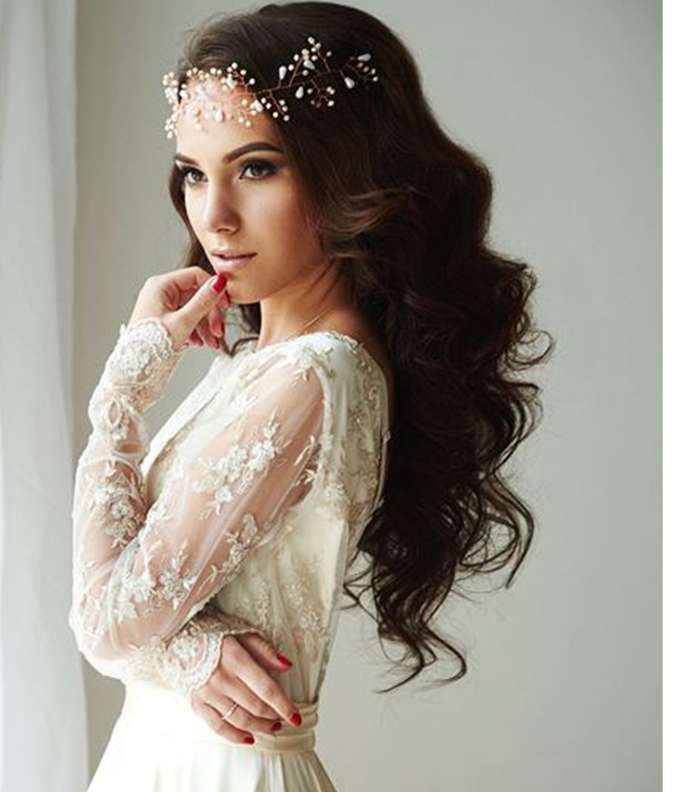تسريحات شعر مناسبات الزواج